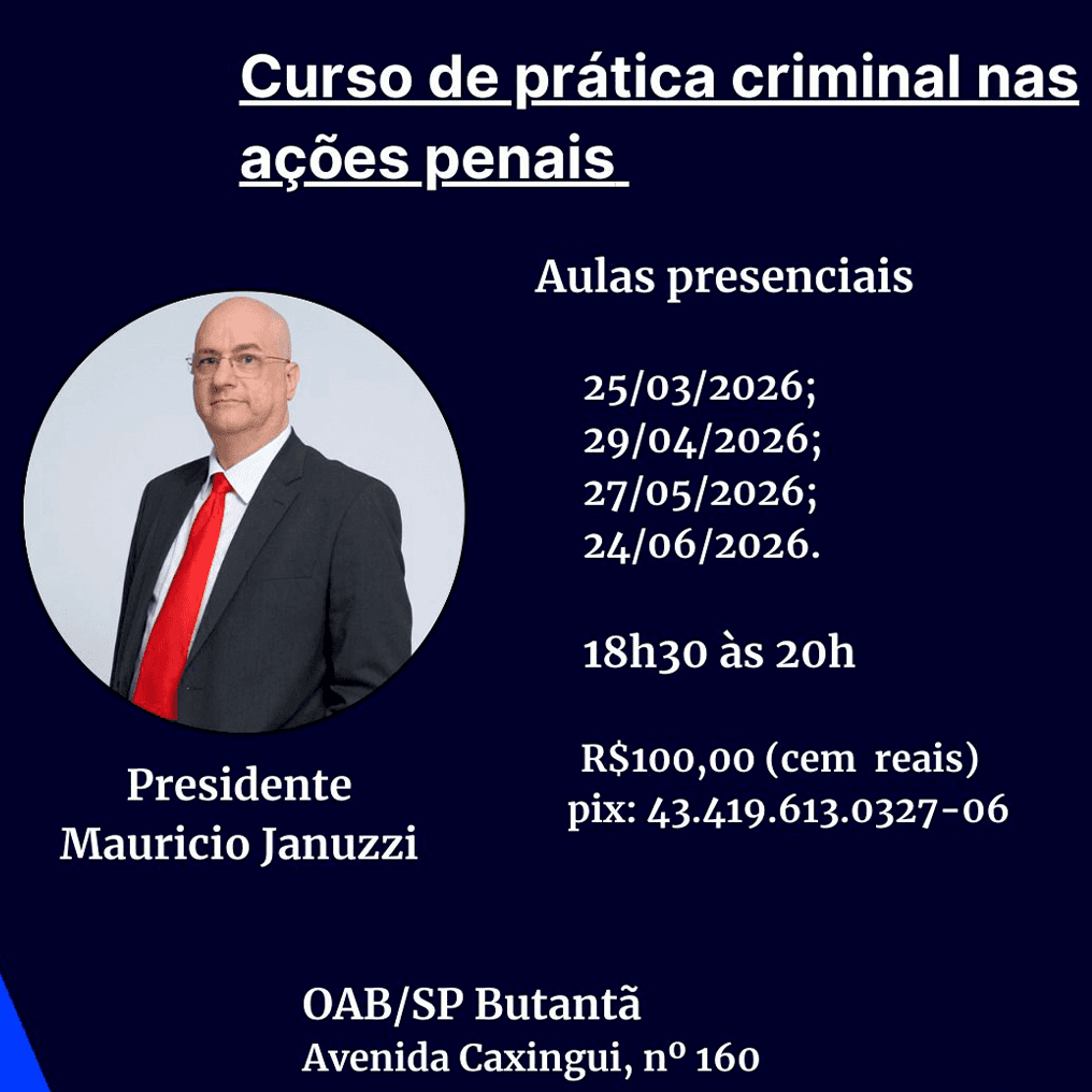 📙 Curso de Prática Criminal nas Ações Penais - Módulo II