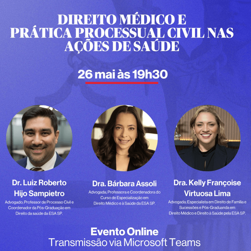 Direito Médico e prática processual civil nas ações de saúde