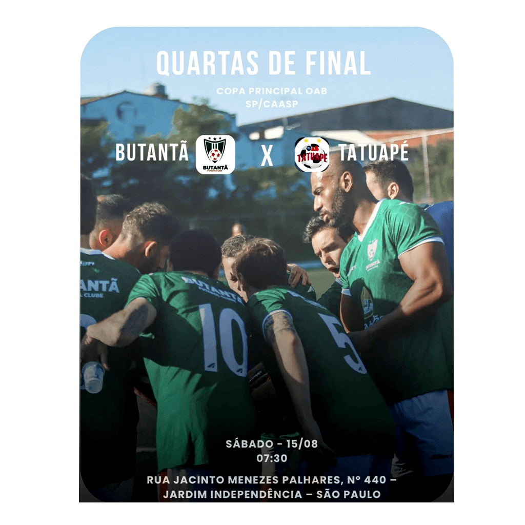 ⚽ 1° Jogo - Quartas de Final - 42ª Copa Principal da OABSP/CAASP